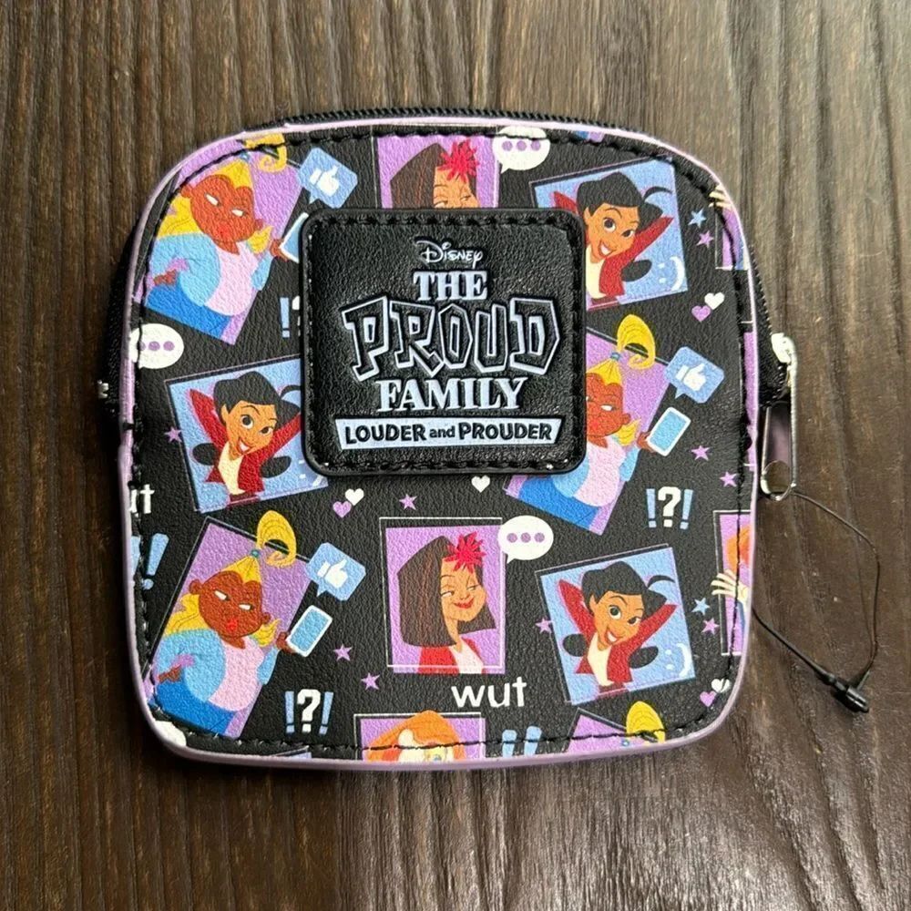 Disney The Proud Family Coin Purse NWOT